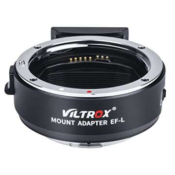 Viltrox EF-L Lens Adapter for Canon EF to L-Mount Cameras