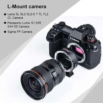 Viltrox EF-L Lens Adapter for Canon EF to L-Mount Cameras