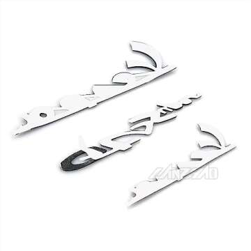 CONGCASE Motorcycle Accessories Fairing 3D Decal Sticker Logo Compatible with Vespa GTS Super GTS 25...