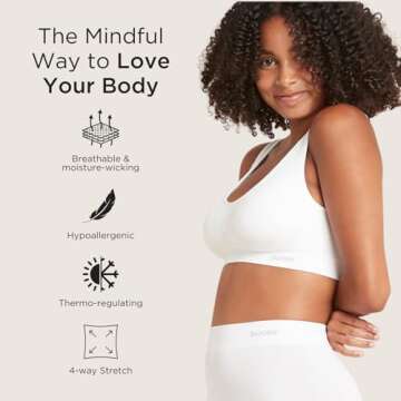 Boody Women's Padded Shaper Bra for All-Day Comfort