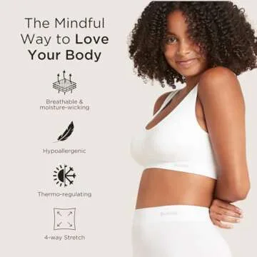 Boody Women's Padded Shaper Bra for All-Day Comfort