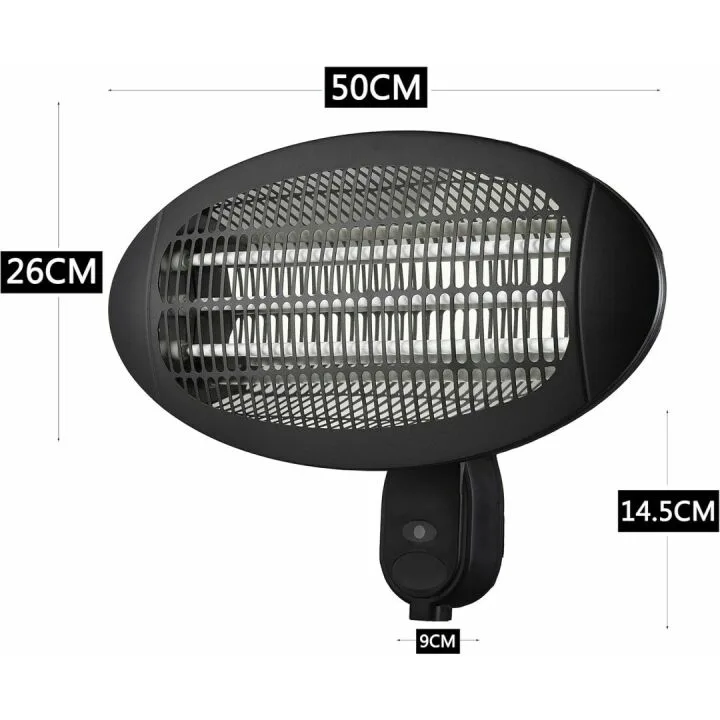 DONYER POWER 1500W Electric Patio Heater – Wall Mounted