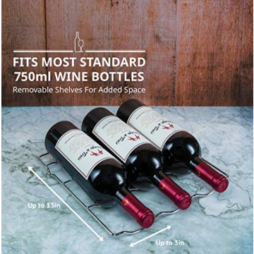 SCHMECKE 18 Bottle Wine Cooler Digital Temperature Control