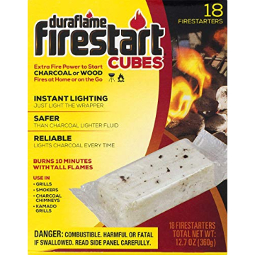 Duraflame Firestart CUBES Firelighters - 18 Pack