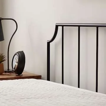 Edenbrook Sydney Black Metal Bed - No Box Spring Needed