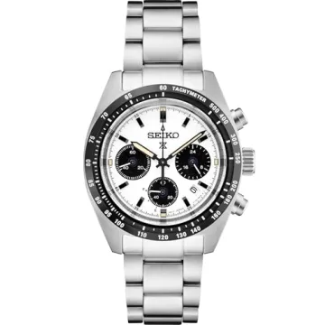 Seiko SSC813 Solar Watch for Men - Prospex Speedtimer Collection - Solar Powered, 100M Water Resista...