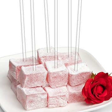 Dxhycc 20 Acrylic Candy Apple Sticks for Sweet Treats