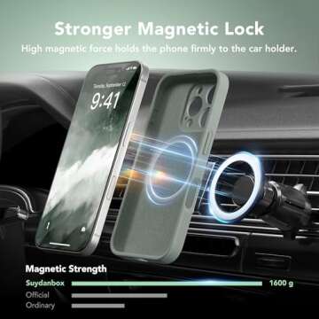 SuydanBox Magnetic iPhone 16 Pro Max Case - Superior Protection