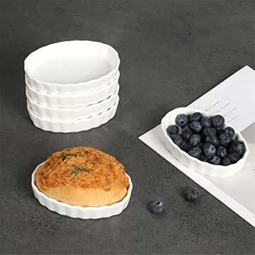 ONTUBE Small Ramekins for Versatile Baking & Serving