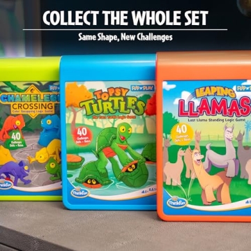 ThinkFun Topsy Turtles Travel Logic Game for Kids