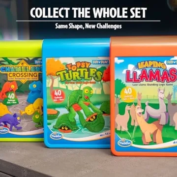 ThinkFun Topsy Turtles Travel Logic Game for Kids