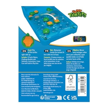 ThinkFun Topsy Turtles Travel Logic Game for Kids
