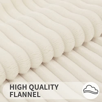 Simmore Double-Sided Flannel Throw Pillow Covers 18x18