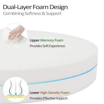 Shinnwa Round Chair Cushion for Ultimate Comfort 16"