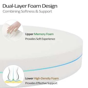 Shinnwa Round Chair Cushion for Ultimate Comfort 16"