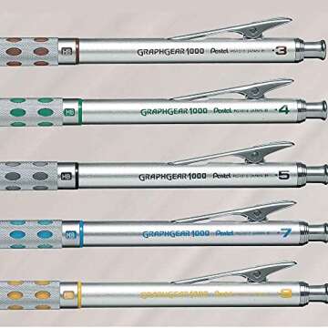 Pentel Graph Gear 1000 Mechanical Drafting Pencil 0.9mm Yellow (PG1019)