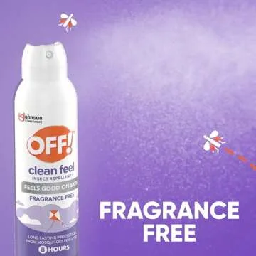 OFF! Clean Feel Insect Repellent with 20% Picaridin
