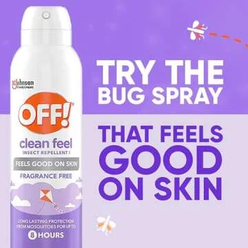 OFF! Clean Feel Insect Repellent with 20% Picaridin