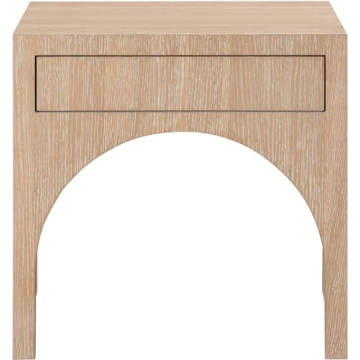 Meridian Mid-Century Modern Night Stand in Oak-388