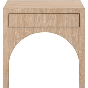 Meridian Mid-Century Modern Night Stand in Oak-388