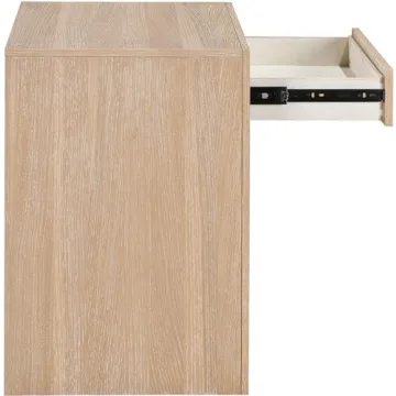 Meridian Mid-Century Modern Night Stand in Oak-388