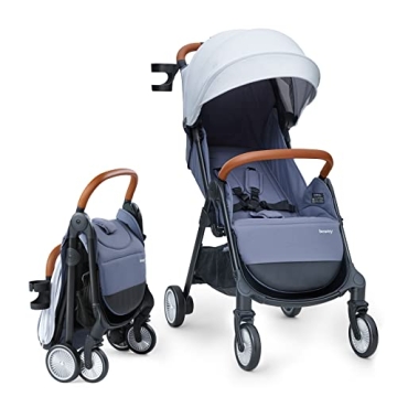 Compact Lightweight Baby Stroller for Travel with Canopy