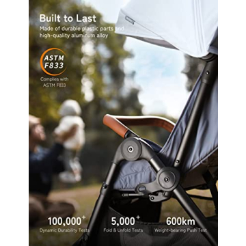 Compact Lightweight Baby Stroller for Travel with Canopy