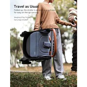 Compact Lightweight Baby Stroller for Travel with Canopy