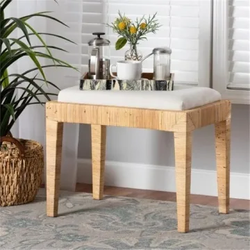 Baxton Studio Sofia Modern stylish Ottoman for Decor