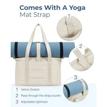 Stylish BAGSMART Tote Bag for Women - Lightweight & Spacious