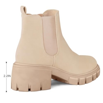 mysoft Women's Stylish Chelsea Boots for All Occasions