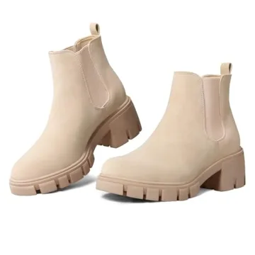 mysoft Women's Stylish Chelsea Boots for All Occasions