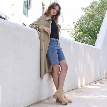 mysoft Women's Stylish Chelsea Boots for All Occasions