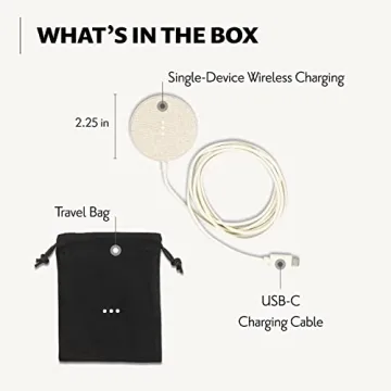 Courant MAG:1 Magnetic Charger in Belgian Linen - Fast Charging