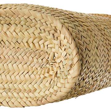 Chic Artisan Moroccan Market Basket for Every Occasion