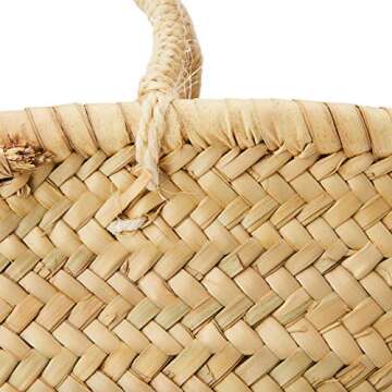 Chic Artisan Moroccan Market Basket for Every Occasion
