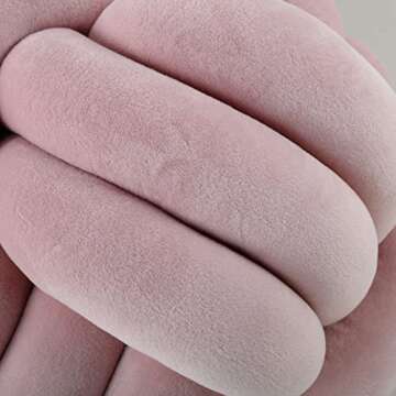 Petrella Knot Pillows Ball Round Throw Pillows Home Decor Cushion Decorative Aesthetic Throw Pillows...