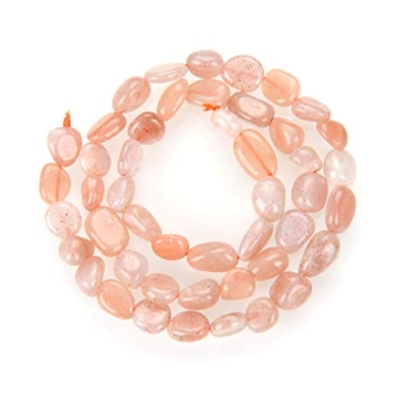 Adabele Natural Sunstone Gemstone Beads for Jewelry Making