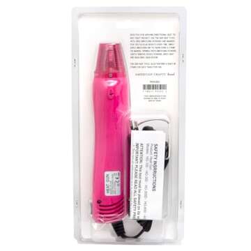 American Crafts Zap Heat Gun Pink for DIY Arts and Crafts