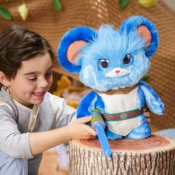 Star Wars: Young Jedi Adventures Jabberin' Jedi Nubs, Electronic Plush, Lights & Sounds, Toys, Preschool Toys for 3 Year Old Boys & Girls