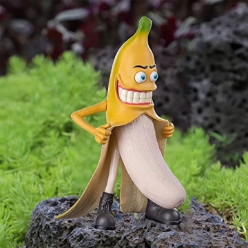 Eousera Gag Banana Art Statue - Funny Garden Sculpture