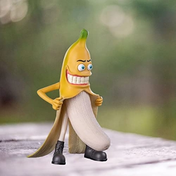 Eousera Gag Banana Art Statue - Funny Garden Sculpture