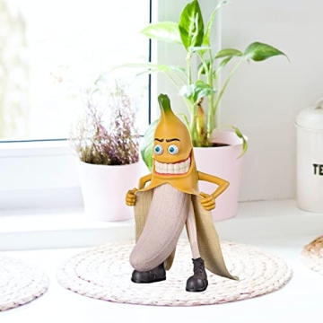 Eousera Gag Banana Art Statue - Funny Garden Sculpture