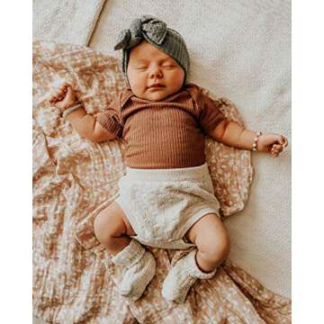 UeeSum Baby Girls Headbands with Bows Infant Toddler Headwrap Hair Accessories