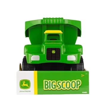 John Deere 15" Big Scoop Truck Toy for Kids Above 3