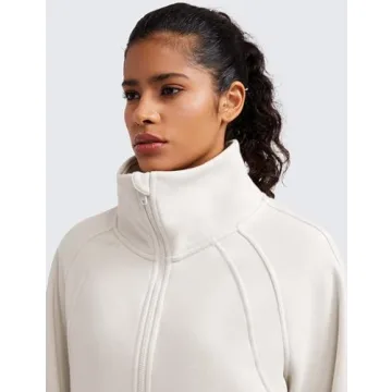 CRZ YOGA Cozy Fleece Sweatshirt for Women - Stylish & Comfortable