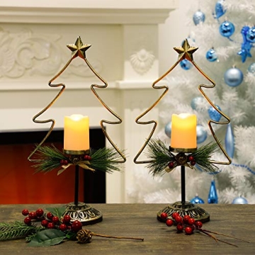 Lulu Home Lighted Christmas Table Decorations for Holiday Charm