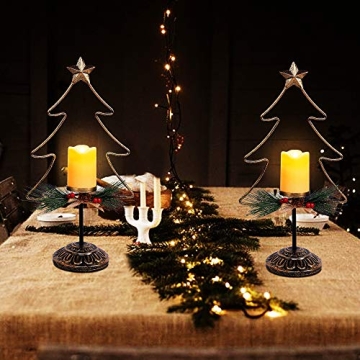 Lulu Home Lighted Christmas Table Decorations for Holiday Charm