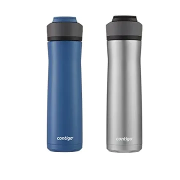 Contigo 24oz Water Bottle - Leakproof Insulated 2 Pack