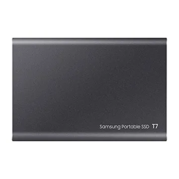 Samsung T7 Portable SSD - 500 GB External SSD Titanium Grey